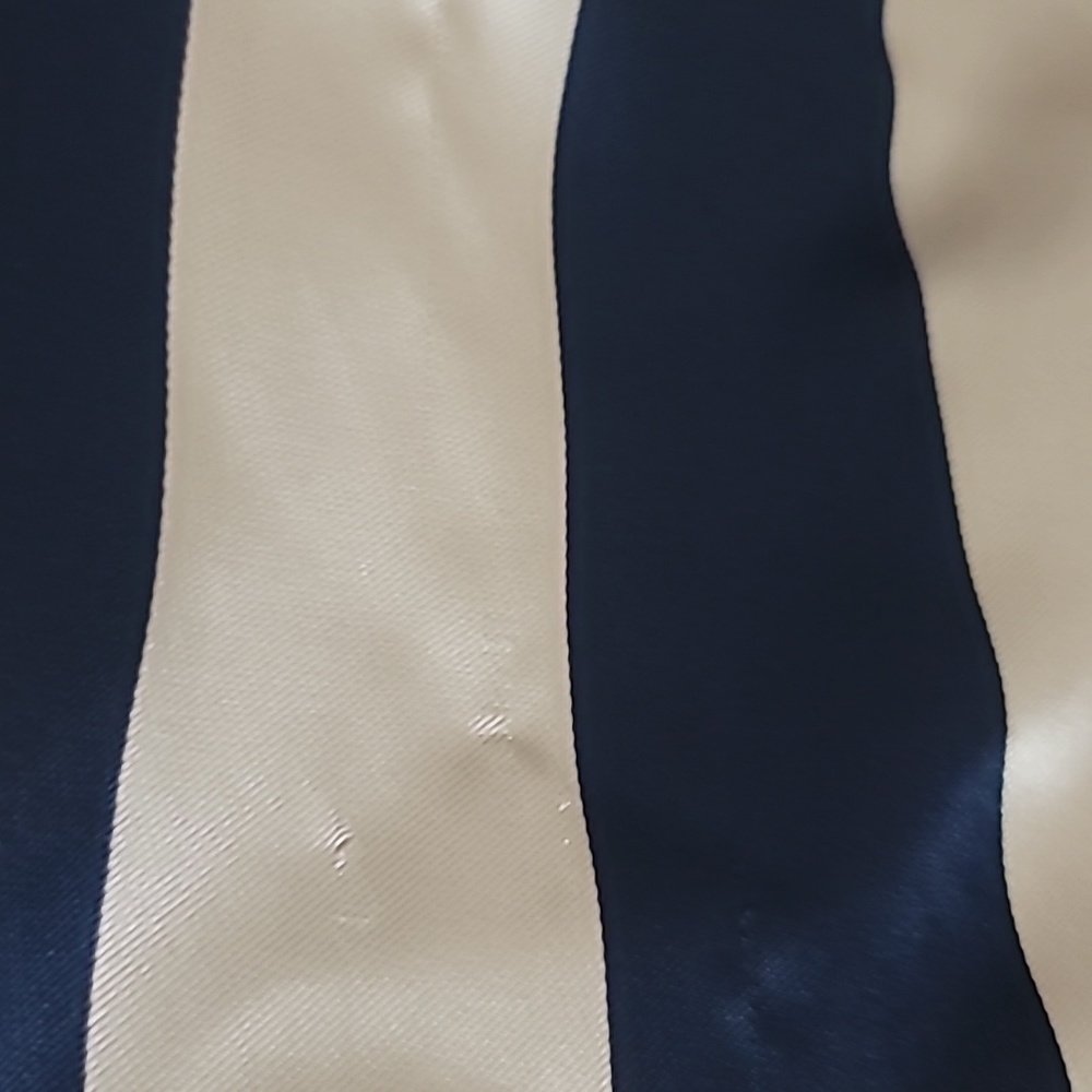NWT Navy Blue and Gold  Striped Skirt 💙💛 - Picture 3 of 11
